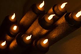 Check spelling or type a new query. Recycled Pool Noodle Halloween Flameless Candle Decor