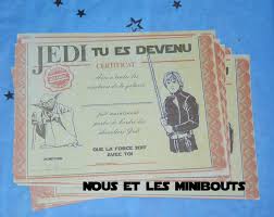 C'est tout ce qu'on peut encore attendre quand on a perdu la jeunesse. Un Anniversaire Star Wars Tu Organiseras Nous Et Les Minibouts
