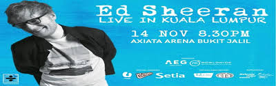 This information might be about you, your preferences or your device and is mostly used to make the site work as you expect it to. Ed Sheeran Live In Kuala Lumpur 2017 Kuala Lumpur Meraevents Com