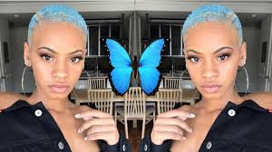 I Dyed My Hair Blue Talk Through Tutorial Youtube