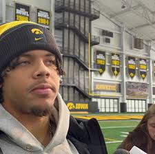 Iowa receiver Kaleb Brown healthy, ready to help in Big Ten title game
