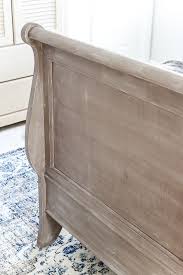 Painted Weathered Wood Bed Makeover Bless Er House Bed Makeover Bedroom Furniture Makeover Painted Bedroom Furniture