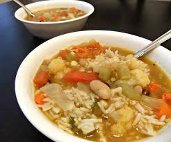 Soupe De Legumes Riz Cookeo Un Diner Leger Et Riche Soupe Legume Repas Legume Diner Leger