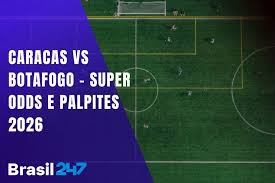 Caracas x Botafogo – Super Odds e Palpites 2026