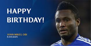 Happy birthday John Mikel Obi!