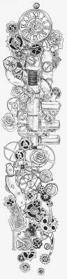 Free Printable Tattoo Stencils Steampunk Tattoo Stencils Steampunk Tattoo Tattoo Stencils Sleeve Tattoos