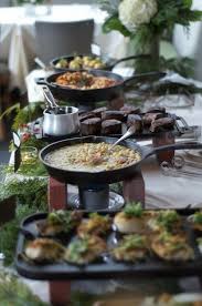 Cast Iron Dishes On Heat With Bricks Buffet Food Hot Meals Food Displays