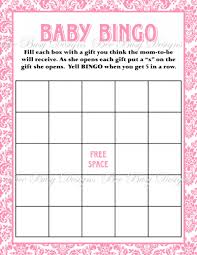 Printable shower games, baby shower bingo, set 444 Shower Baby Downloadable Free Printable Blank Baby Shower Bingo Cards Pdf