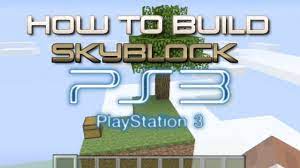 Lime green dye minecraft recipeshow all. Minecraft Skyblock How To Build Skyblock On Minecraft Ps3 Edition Playstation 3 Youtube