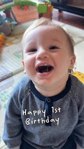 The best 365 days of my life. Happy 1st Birthday to my Little Mister 💙 Levi  Ellis