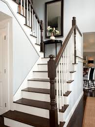 Stair railing in home renovation materials in ontario. Escaleras De Maderas Pintadas Novocom Top