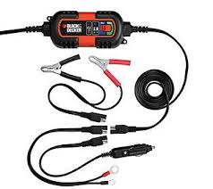Black And Decker Car Battery Charger 10 Amp Black Decker Vehicle Battery Maintainer And Trickle Charger Qvc Com Charger Automotive Shops