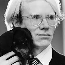 Artists and their dogs part ✌🏻🐶 René Magritte with his Pomeranian LouLou,  Warhol and his dog Archie photographed by Jack Mitchell, Frida Kahlo with  one of her xoloitzcuintli dogs, Norman Rockwell with