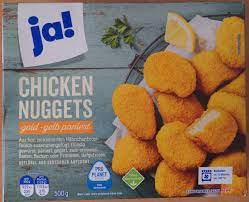 Was kostet vegetarische nuggets bei rewe und und was gibt es im sortiment? Chicken Nuggets Gold Gelb Paniert Ja 500 G