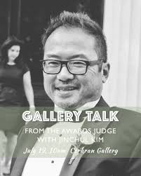 Join us next Saturday for a conversation with the judge of the 87th Annual  Members' Fine Art Exhibition, Jinchul Kim, who will discuss his award  decisions and speak about his experience as