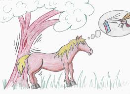Cheval Qui Se Gratte La Dermite Estivale Est La Site Internet D Etik Natura