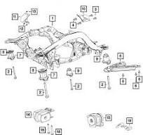 Amazon.com: Mopar Performance 52124861AB MOPAR Bushing ...