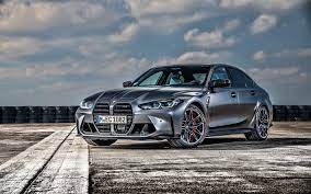 Download Wallpapers 2022 Bmw M3 G80 Competition M Xdrive 4k Front View Exterior Gray Sedan New Gray M3 G80 German Cars Bmw For Desktop Free Pictures For Desktop Free