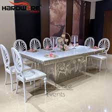 Free shipping on most dining room sets. Dubai Event Used Mdf Top Dining Table And Chair For Restaurant China Half Moon Table Marble Top Dining Table Made In China Com