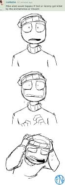 They are quite frustrating to make and i don't like vore as much as i used to. Ask The Fnaf Crew Ask 15 By Fnafnations On Deviantart Rebornica Fnaf Fnaf Fnaf Comics