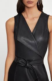 Layla Faux Leather Dress