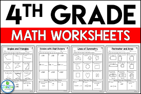 Great for 2nd grade to 4th grade math practice worksheets. 4th Grade Math Worksheets Free And Printable Appletastic Learning