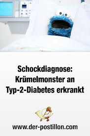 Schockdiagnose Krumelmonster An Typ 2 Diabetes Erkrankt Diabetes Lustig Witzig