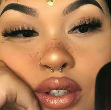 Pinterest Write Black Face Piercings Cute Nose Piercings Nose Piercing Jewelry
