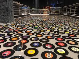 The 2nd Flood Coat Of Epoxy Is On Epoxy Record Floor At The Hard Rock Hotel And Casino In Tulsa Ok Epoxy Hard Rock Hotel Epoxy Floor