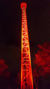 Adventureland Des Moines Iowa Kcl Engineering Ride Entertainment S S Space Shot Ride Entertainment