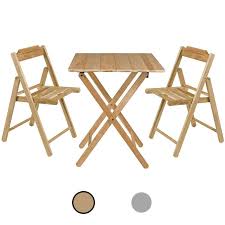 Using responsibly sourced timber and expert crafters, our wooden garden furniture is long lasting, high quality and very comfy for whether softwood or hardwood in whatever style, contemporary or rustic, the natural appearance of wooden garden furniture looks splendid in a garden landscape. Dawsons Living Wooden Bistro Set Premium Quality Teak Weatherproof Garden Furniture Set Folding Table And 2 Chairs Buy Online In Bosnia And Herzegovina At Bosnia Desertcart Com Productid 188474217