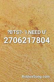 Bts I Need U Roblox Id Roblox Music Codes Roblox Baby Crying Coding