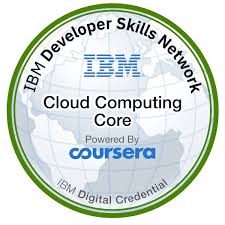 I heard cloud and distributed computing is becoming more and more highly in demand. Coursera Badges Credly