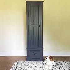 Whether you're looking for solid oak wardrobes that display their natural beautiful grain, or painted wardrobes in either cream, grey or white, you're sure to find something to suit your interior. Kids Dark Grey Single Wardrobe Aspace Children S Furniture