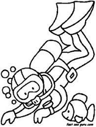 Your kids will also love all the other coloring pages coloring that can be found at coloring pages for kids. Print Out Mane Scuba Diving Coloring In Pages Printable Coloring Pages For Kids Coloring Pages Free Kids Coloring Pages Printable Coloring Pages