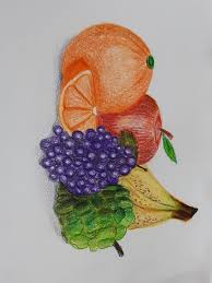 Fruit Composition Art Prints Drawings Art