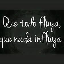 Que Todo Fluya Que Nada Influya Frases Chulas Frases Motivadoras Frases Inspiradoras