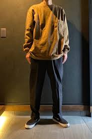 サイズはこんな感じ uniqlo u ユニクロユー 2020年秋冬コレクション しゅーたろうライフ 2021 30代 ファッション メンズ メンズファッション クルーネックセーター