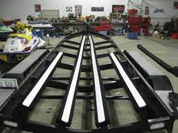 Make A Pair Of Bunk Glides For Your Boat Trailer Boat Trailer Pontoon Boat Accessories Trailer
