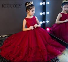 There are 6672 red princess dress for sale on etsy, and they cost $43.67 on average. Red Tulle Girl Dress Flower Girl Dress For Party Pageant Appliques Lace Long Princess Wedding Dress Girls First Communion Gown Leather Bag