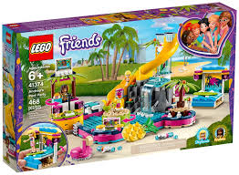 La Soiree Piscine D Andrea 41374 Lego Friends