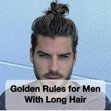 5 Golden Rules For Men With Long Hair Men S Hairstyles Long Hair Styles Long Hair Styles Men Growing Out Hair Tips
