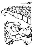 Two chinese new year dragon crafts pink stripey socks. Printable Chinese Dragon Puppet Template Novocom Top