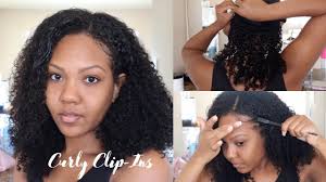 Water Jerry Curly Clip In Hair Extensions Tutorial ft. Curls Queen