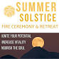 SUMMER SOLSTICE FIRE CEREMONY & RETREAT event image