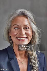 6 634 Gray Hair Woman Stock Photos, High-Res Pictures, and Images