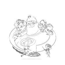 Incredibles 2 free printable coloring pages. Great Incredibles 2 Coloring Pages For The Kids Album On Imgur