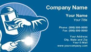 Customizable welder consultant business cards. Welder Business Cards