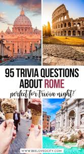 The beatles gave their first live american television performance on which show? Ultimate Rome Quiz 95 Questions About Rome Answers Beeloved City