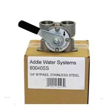 Automatic bypass valve provides the convenience of bypassing the water softener from the softener itself or the remote display. Addie Water Systems By Pass Valve 60040ss Blain S Farm Fleet